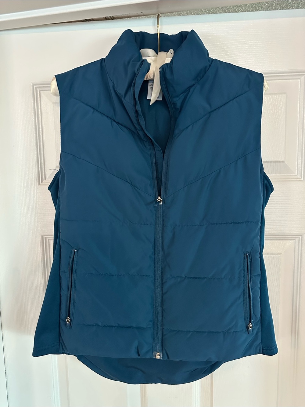 Tek Gear Puffer Vest Teal Insulated